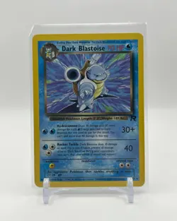 Dark Blastoise Non Holo 20/82 Team Rocket Vintage Pokemon TCG - Image 1