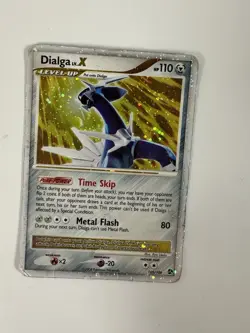 Pokemon TCG Giratina LV. X DP38 and Dialga LV X 105/106 *Damaged* - Image 3