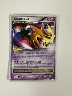 Pokemon TCG Giratina LV. X DP38 and Dialga LV X 105/106 *Damaged* - Image 5