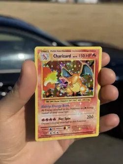 Charizard 11/108 HEAVY HOLO BLEED Misprint Error VIDEO Pokemon XY Evolutions VLP - Image 1