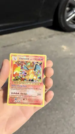 Charizard 11/108 HEAVY HOLO BLEED Misprint Error VIDEO Pokemon XY Evolutions VLP - Image 5