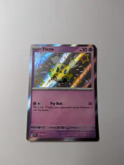 Pokemon TCG Flittle Scarlet & Violet Paldean Fates Card 164/091 Baby Shiny - Image 1