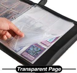 Card Binder for YuGiOh Cards - 9 Pocket Card Holder Book with Sleeves Compati - Image 3
