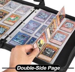 Card Binder for YuGiOh Cards - 9 Pocket Card Holder Book with Sleeves Compati - Image 4