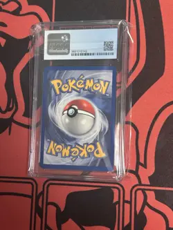 Pokemon 2000 Gym Heroes Rockets Holo Card Hitmonchan #11/132 CGC 8.5 - Image 2