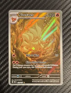 Pokemon - Obsidian Flames Cleffa, Ninetales - 2 Holo Rare Cards Lot - Image 4