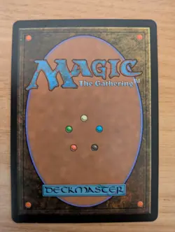 MtG *FOIL* *Signed* Arid Mesa from Zendikar, German Language, Lightly Played - Image 2