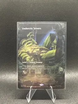 Undercity Sewers (Borderless) Teenage Mutant Ninja Turtles Foil - Image 1
