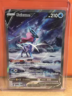 Pokemon Suicune V GG38/GG70 Crown Zenith Galarian Gallery Ultra Rare Holo - Image 1