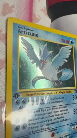 Pokemon TCG Articuno 2/62 Fossil Holo NM/LP - Image 2