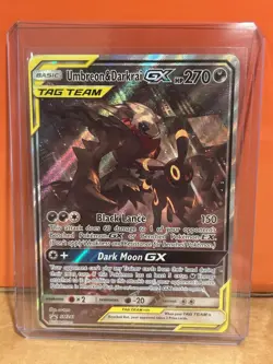 UMBREON & DARKRAI GX - SM241 SM241 HOLOFOIL PROMO SUN & MOON PROMO POKEMON - Image 1
