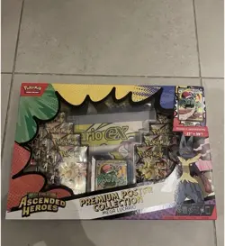 Pokemon Ascended Heroes: Mega Lucario Premium Poster Collection - Image 1