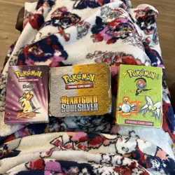 Pokemon TCG -Dark Theme Deck - Neo Destiny - Box Only lightning bug heartsoul - Image 1