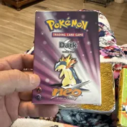 Pokemon TCG -Dark Theme Deck - Neo Destiny - Box Only lightning bug heartsoul - Image 2