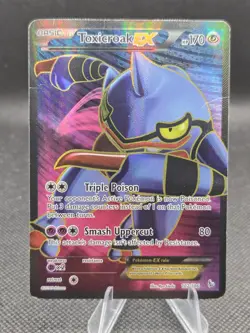 Toxicroak EX 102/106 Pokemon Flashfire - HP - Image 1