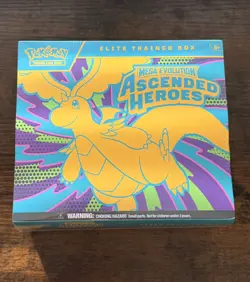 Pokemon TCG: Mega Evolution Ascended Heroes Elite Trainer Box ETB (Box Damage) - Image 1