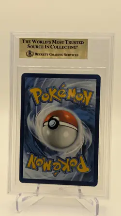 Pokemon TCG 151 Full Art Trainer Giovanni's Charisma 204/165 Beckett 9.5 - Image 2