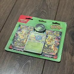 Pokemon TCG Scarlet & Violet Ascended Heroes Triple Blister Pack Erika’s Tangela - Image 1