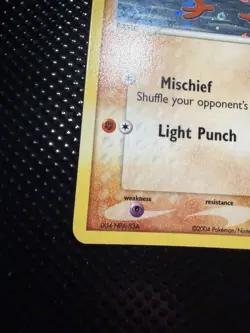 Pokemon TCG Mankey EX FireRed & LeafGreen Reverse Holo Uncommon 38/112 50 HP - Image 3