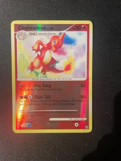 Pokemon TCG Charmeleon Secret Wonders 46/132 Reverse Holo Uncommon - Image 1