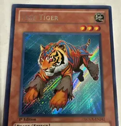 Yugioh Test Tiger LCGX-EN242 Secret Rare 1st Edition VLP - Image 2