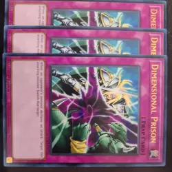 x3 Dimensional Prison-Rare - 1st Edition - MAGO-EN158 - Maximum Gold - NM - Image 1
