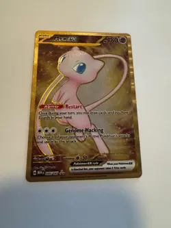 CGC 10 PRISTINE Mew Ex 205/165 Gold METAL 151 UPC PROMO Pokemon Card - Image 3