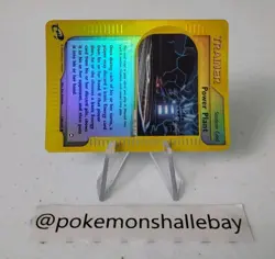 Power Plant 139/147 - Aquapolis Set *EXC-NM* Reverse Holo Pokemon Card - Image 3