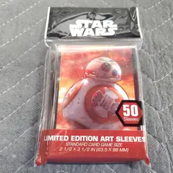 Star Wars Limited Edition BB-8 Card Sleeves 2015 Fantasy Flight 150 Total SEALED - Image 2