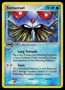 Pokemon Card - Tentacruel Hidden Legends 51/101 Reverse Holo - Image 1