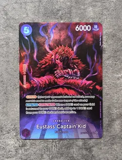 OP05-074 SR SP Eustas ”Captain” Kid One Piece Card English - Image 1