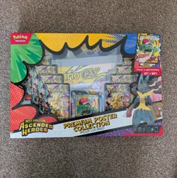 Pokemon TCG Ascended Heroes Premium Poster Collection Mega Location - Sealed - Image 1