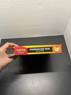 Pokemon Phantasmal Flames Box Pokemon Day 2026 Booster Packs Promo Pikachu Coin - Image 3