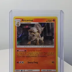 Arcanine 6/18 Detective Pikachu Holo Pokemon TCG CCG - Image 3