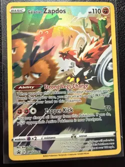 GALARIAN ZAPDOS SWSH283 HOLO P SWORD & SHIELD PROMO POKEMON NM/M - Image 1