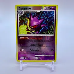 Pokemon Gengar Reverse Holo Rare Stormfront 18/100 English - LP - Image 1