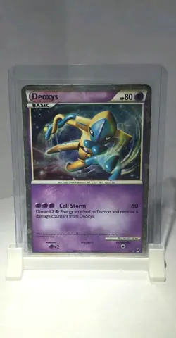 Deoxys SL1 Shiny Secret Rare Call of Legends 2011 Pokemon TCG LP English - Image 1