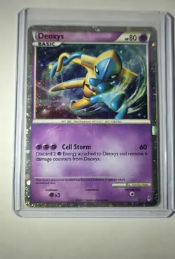 Deoxys SL1 Shiny Secret Rare Call of Legends 2011 Pokemon TCG LP English - Image 4