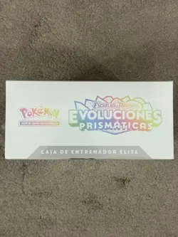Pokemon TCG Prismatic Evolutions Elite Trainer Box Brand New Sealed SPANISH - Image 2
