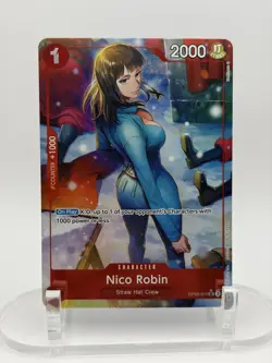 Nico Robin OP05-010 UC Parallel Alt Art PRB-01 One Piece NM ENGLISH - Image 1