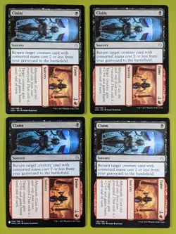 Claim & Fame x4 Hour of Devastation 4x Magic the Gathering MTG - Image 1