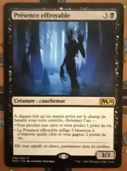 mtg magic dread presence ENGLISH FRENCH presence effroyable 2 available - Image 2
