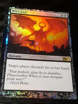 Wit's End FOIL , M13 , Light play , MTG , FREE SHIPPING - Image 2