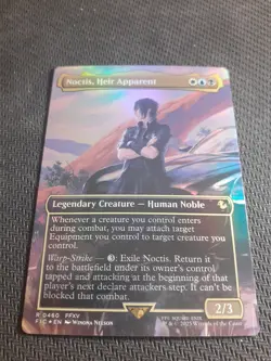 MTG ~ Noctis, Heir Apparent (Borderless Foil) ~ FIN ~ NM - Image 1