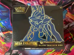 Mega Evolution Pokemon Center Elite Trainer Box [Mega Lucario] - ME01 SEALED - Image 1