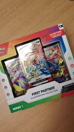 Pokemon TCG First Partner Illustration Collection Series 1. New Sealed - Image 1