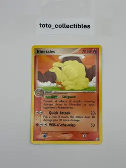 Pokemon TCG Ninetales Hidden Legends 22/101 Regular Rare LP-NM - Image 1