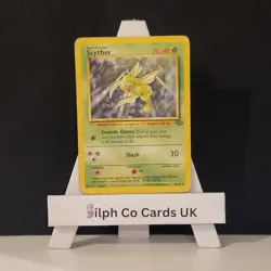 Scyther 26/64 Jungle Set Pokemon Card WOTC - Image 1