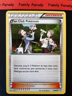 Fan Club Pokemon 69/83 Carte Pokemon XY Generations PROCHE NEUF francais - Image 1