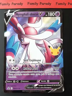Nymphali Obscur V 180pv SWSH134 Promo Carte Pokemon Ultra Rare Francais - Image 1